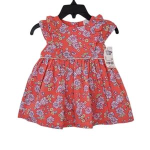 Baby B'GOSH Ramona Floral Ruffle Dress Size 6M